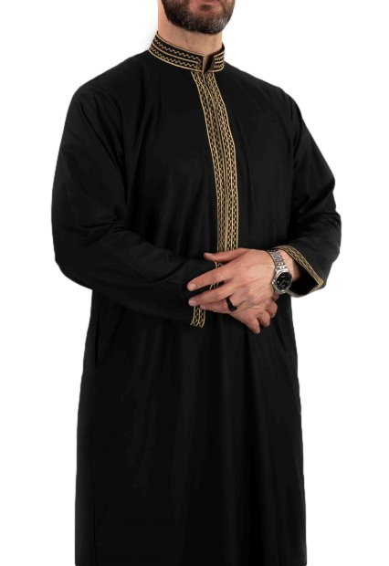 Qamis Sultan Noir